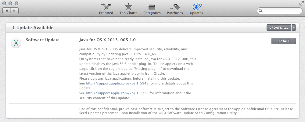Latest Java For Os X